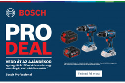 BOSCH PRO Deal kampány - Ajándék 18V-os gép mellé