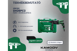 Termékbemutató - HiKOKI DH26PC2 Fúró-vésőkalapács SDS-Plus (830W