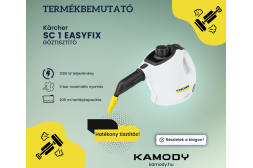 Termékbemutató - Kärcher SC 1 EasyFix Gőztisztító 1.516-401.0