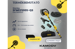 Termékbemutató - Stanley SFMEE500S-QS FatMax Falcsiszoló Termékbemutató - Stanley SFMEE500S-QS FatMax Falcsiszoló