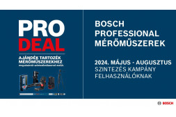 BOSCH PRO Deal kampány - Ajándék tartozék mérőműszerekhez