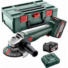 Metabo W 18 L 9-125 Q 2x5,2 Ah Akkus sarokcsiszoló +MetaBox 165L 602249650