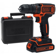 Black & Decker BDCDC18K-QW Akkus ütvefúró/csavarozó 18V/1,5Ah