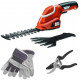 Black & Decker GSL700KIT-QW Akkus sövényvágó és fűnyíró olló készlet (10cm/7V/1,2Ah)