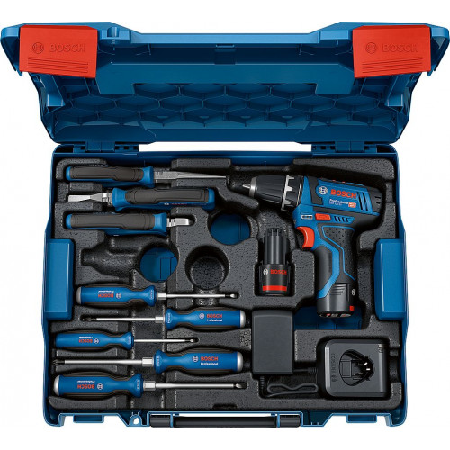 BOSCH GSR 12V-15 PROFESSIONAL és kéziszerszámok 060186810R