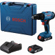 BOSCH GSB 183-LI PROFESSIONAL Akkus ütvefúró/-csavarozók, 2x 2,0 Ah 06019K9100