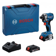 BOSCH GDR 18V-215 PROFESSIONAL Ütvefúró-csavarozóg, 2x GBA 2.0Ah, L-BOXX 06019N2022