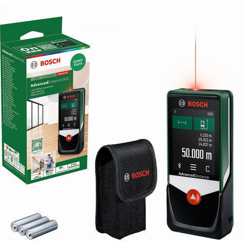 BOSCH AdvancedDistance 50C Digitális lézeres távolságmérő 0603672202