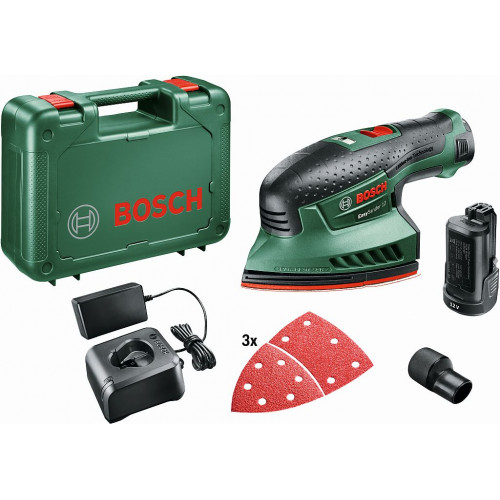 BOSCH EasySander 12 Akkus multicsiszoló, 2x2,0 Ah 060397690A