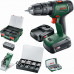 BOSCH Universal Impact 18V Akkus ütvefúró-csavarozó (18V/2x1,5Ah) SystemBox 06039D4107