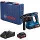 BOSCH GBH 185-LI PROFESSIONAL Akkus fúrókalapács SDS PLUS, 2x Aku 4.0Ah 0611924021