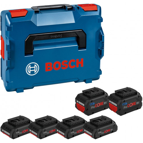 BOSCH 4 x ProCORE18V 4.0Ah + 2 x ProCORE18V 8.0Ah PROFESSIONAL 1600A02A2T