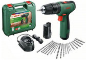 BOSCH EasyImpact 1200 akkus ütvefúró-csavarozógép, 2 x 1,5 Ah 06039D3105