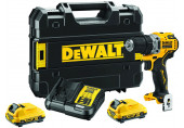 DeWALT DCD701D2-QW Akkus fúrógép (57,5Nm/12V/2x2,0Ah) Tstak