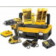 DeWALT DCK791D2T-QW akkus gépcsomag 18V, 2x2Ah, TSTAK I Box