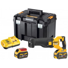 DeWALT DCS389X2-QW Akkus orrfűrész XR FlexVolt (54V/2x9,0 Ah) Tstak box