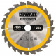 DeWALT DT1934-QZ Contruction Körfűrészlap kézi körfűrészekhez 165x20mm, 24 fog WZ 10°