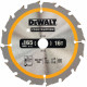 DeWALT DT1948-QZ Extreme Körfűrészlap akkus kézi körfűrészekhez 165x20mm, 16 fog WZ 20°