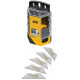 DeWALT DWHT8-11131 wolfram-karbid bevonatú trapéz penge, 50 db