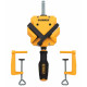 DeWALT DWHT83853-0 sarokszorító asztali rögzítőkkel, 113 kg