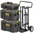 DeWALT DSTROLLEY ToughSystem Szerszámtartó szett DS166 + DS300 + DS400 + kocsi DWST83401