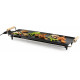 DOMO Wood Look Családi teppanyaki grill grillezőfelület 70 x 22 cm, 1800W, DO8312TP