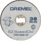 DREMEL EZ SpeedClic Fémvágó korong, 5db 2615S456JC