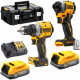 DeWALT DCK2051E2T-QW Akkus gépszett (DCD800+DCF850+18v/2x1,7Ah PowerStack) Tstak