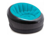 INTEX Empire Chair Felfújható fotel, kék, 112 x 109 x 69 cm 68582