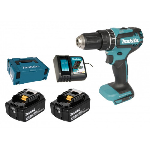 Makita DHP485RTJ Akkus ütvefúró-csavarbehajtó Li-ion LXT (2x5,0Ah/18V) Makpac