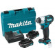 Makita TW161DSAE Akkus ütvecsavarbehajtó 1/2" Li-ion CXT (12V/2x2,0Ah), koffer