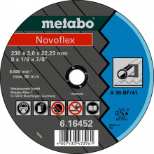 Metabo Novoflex Vágótárcsa 125 x 2,5 x 22,23 acél, TF 42 616456000