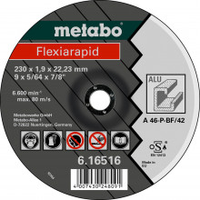 Metabo Flexiamant super Vágótárcsa 125 x 2,5 x 22,23 alumínium, TF 41 616513000