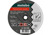 Metabo Flexiamant super Vágótárcsa 125 x 2,5 x 22,23 alumínium, TF 41 616752000