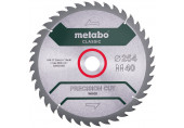 Metabo fűrészlap "Precision Cut Wood - Classic" 254x30, Z40 WZ 20° 628325000