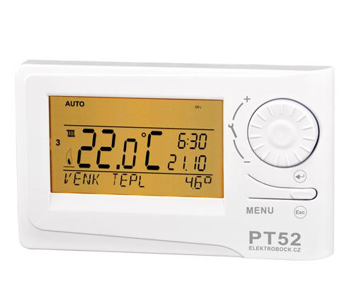 ELEKTROBOCK PT52 TermosztátOpenTherm kommunikációval 0657