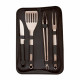 Riwall PRO RBBQ 4B SET 4-részes prémium grillkészlet, rozsdamentes acél RACC00131