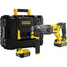 Stanley SFMCH900M22-QW FatMax V20 Akkus kombikalapács SDS-Plus (2J/18V/2x4,0Ah) koffer