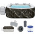 BESTWAY Lay-Z-Spa Hawaii AirJet Felfújható jakuzzi, 180 x 180 x 66 cm, 4-6 személyes 60261