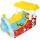 BESTWAY Fisher-Price Felfújható mozdony labdákkal, 132 x 94 x 89 cm 93537