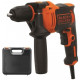 Black & Decker BEH710K-QS Ütvefúrógép (23Nm/710W) koffer