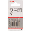 BOSCH Extra kemény Bit T20, 25 mm, 3Db. 2607001611 BOSCH Extra kemény Bit T20, 25 mm, 3Db. 2607001611