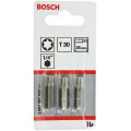 BOSCH Extra kemény Bit, T30, 25 mm, 3 db 2607001622 BOSCH Extra kemény Bit, T30, 25 mm, 3 db 2607001622