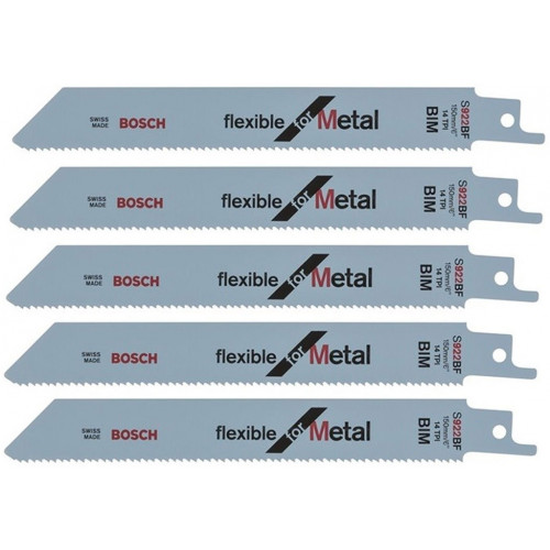 BOSCH S 922 BF Szablyafűrészlap, 150 x 19 x 0,9, mm, 5Db. 2608656014