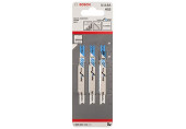 BOSCH U 118 A Basic for Metal Szúrófűrészlap 80x1,1-1,5mm, 3db 2608631511