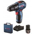 BOSCH GSB 12V-30 PROFESSIONAL Akkus ütvefúró-csavarozó (12V/2x2,0Ah) koffer 06019G9100 BOSCH GSB 12V-30 PROFESSIONAL Akkus ütvefúró-csavarozó (12V/2x2,0Ah) koffer 06019G9100