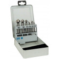 Bosch tartozék 6 részes kúpos süllyesztő készlet 45; 63 mm 5-10 mm 6,3 - 20,5 mm, 26085975 Bosch tartozék 6 részes kúpos süllyesztő készlet 45; 63 mm 5-10 mm 6,3 - 20,5 mm, 26085975