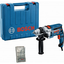 BOSCH GSB 16 RE PROFESSIONAL Ütvefúrógép + kőzetfúrószár szett 060114E501