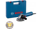 BOSCH GWS 12-125 PROFESSIONAL Sarokcsiszoló, koffer + vágótárcsa 06013A6102