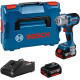 BOSCH GDS 18V-450 PC Akkus ütvecsavarozó, L-BOXX, L-BOXX, GAL 18-40, 2x 5.0Ah 06019K4103